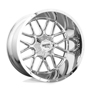 Moto Metal – MO986 SIEGE – Chrome – 20″x10″ -18mm – Summer Wheels – MO98621035218N